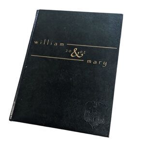 William And Mary 2002 Colonial Echo Volume‎ 104 Yearbook Vintage